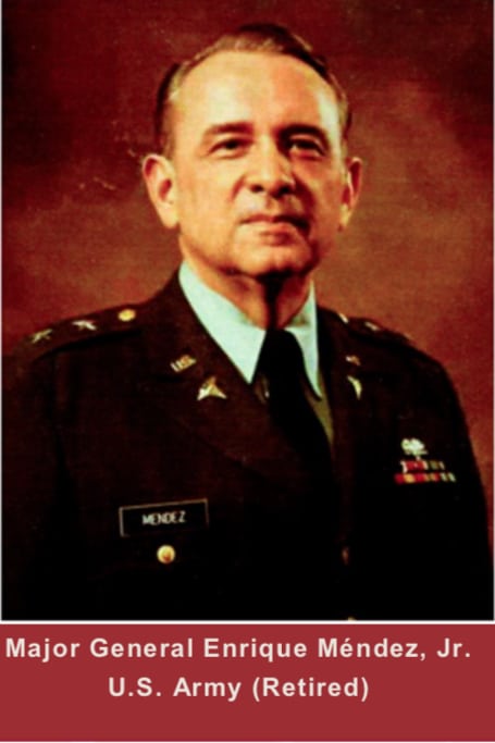 Major General Enrique Mendez, Jr. USA (R)