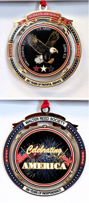 Walter Reed Society 2025/2026 Collectible Celebrating 250 Years